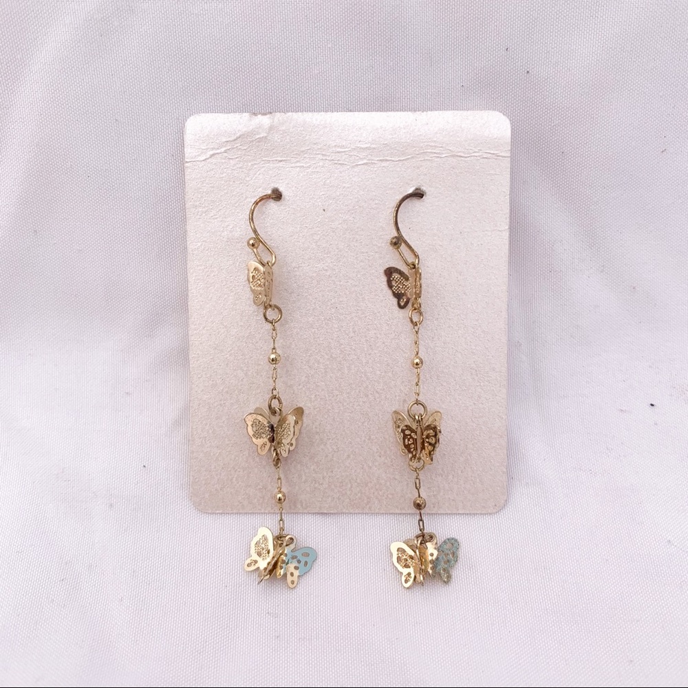 💫 BOGO FREE 💫 Gold Butterfly Earrings